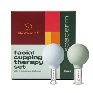 Spaderm Facial Cupping Therapy Sada skleněných baněk na obličej 2 ks Spaderm Facial Cupping Therapy Sada skleněných baněk na obličej 2 ks