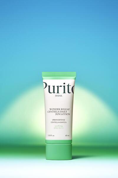 Purito Seoul Wonder Releaf Centella Daily Sun Lotion SPF50+ Mléko na opalování 60 ml Purito Seoul Wonder Releaf Centella Daily Sun Lotion SPF50+ Mléko na opalování 60 ml