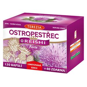 Terezia Ostropestřec + Reishi forte 120+40 tobolek Terezia Ostropestřec + Reishi forte 120+40 tobolek
