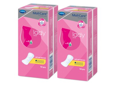 MoliCare Premium Lady 1 kapka inkontinenční vložky 14 ks 1+1 ZDARMA MoliCare Premium Lady 1 kapka inkontinenční vložky 14 ks 1+1 ZDARMA