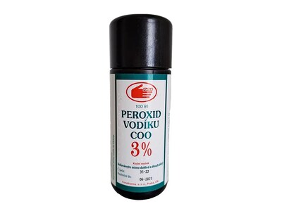 Peroxid vodíku 3% COO kožní roztok 100 ml