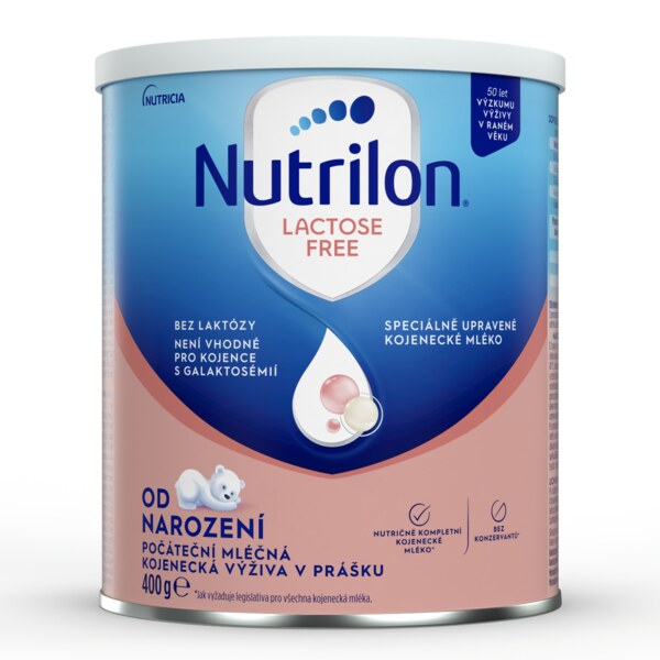 Nutrilon Lactose Free kojenecké mléko 0m+ 400 g