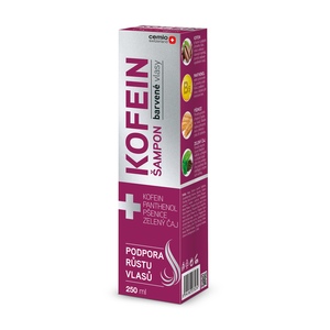 Cemio Kofeinový šampon pro barvené vlasy 250 ml Cemio Kofeinový šampon pro barvené vlasy 250 ml