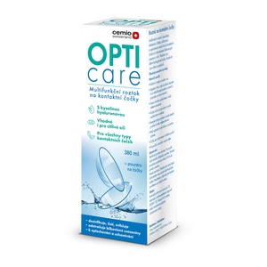 Cemio Opti Care Multifunkční roztok na kontaktní čočky 380 ml Cemio Opti Care Multifunkční roztok na kontaktní čočky 380 ml