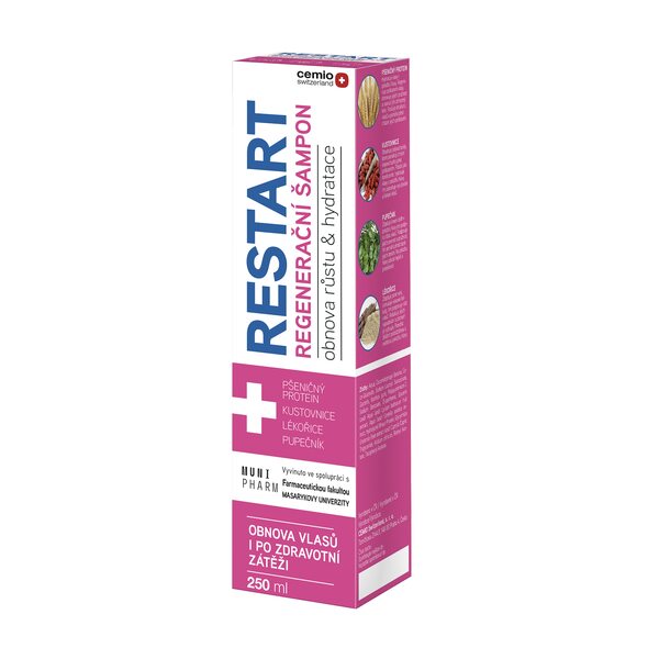 Cemio Restart Regenerační šampon 250 ml Cemio Restart Regenerační šampon 250 ml
