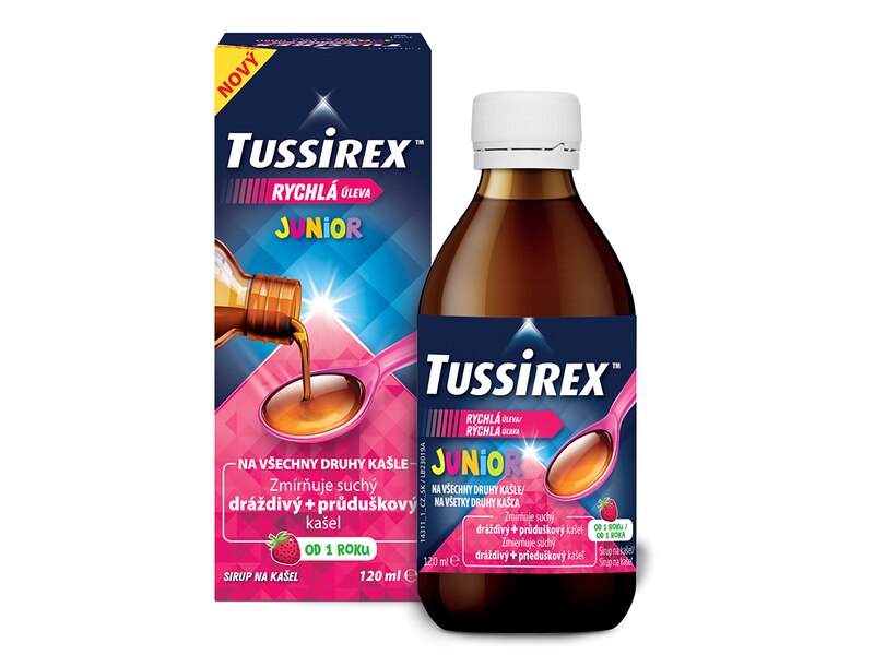 Tussirex Junior sirup 120 ml
