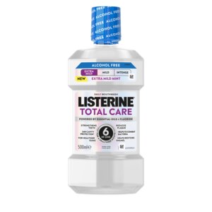 Listerine Total Care Extra Mild bez alkoholu ústní voda 500 ml Listerine Total Care Extra Mild bez alkoholu ústní voda 500 ml