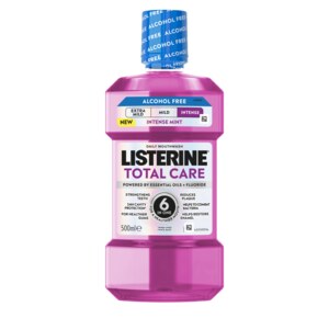 Listerine Total Care Intense ústní voda bez alkoholu 500 ml Listerine Total Care Intense ústní voda bez alkoholu 500 ml
