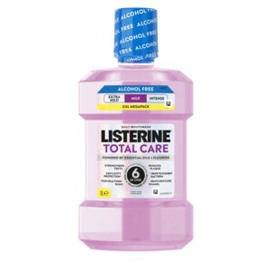 Listerine Total Care Mild ústní voda bez alkoholu 1000 ml Listerine Total Care Mild ústní voda bez alkoholu 1000 ml