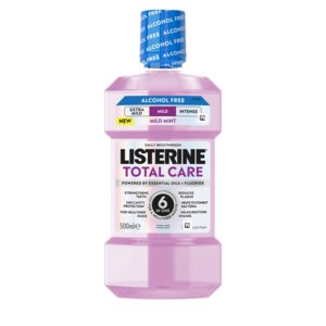 Listerine Total Care Mild ústní voda bez alkoholu 500 ml Listerine Total Care Mild ústní voda bez alkoholu 500 ml