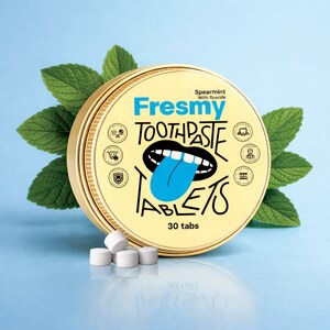 Fresmy Spearmint zubní pasta v tabletách 30 kusů