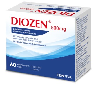 Diozen 500 mg 60 potahovaných tablet