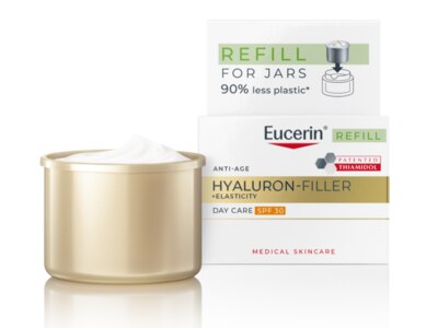 Eucerin Hyaluron-Filler + Elasticity denní krém SPF30 náhradní náplň 50 ml Eucerin Hyaluron-Filler + Elasticity denní krém SPF30 náhradní náplň 50 ml