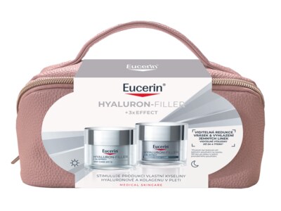 Eucerin Hyaluron-Filler + 3x Effect Dárkový set 2 ks Eucerin Hyaluron-Filler + 3x Effect Dárkový set 2 ks