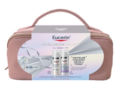Eucerin Hyaluron-Filler + Longevity Dárkový set 2 ks Eucerin Hyaluron-Filler + Longevity Dárkový set 2 ks