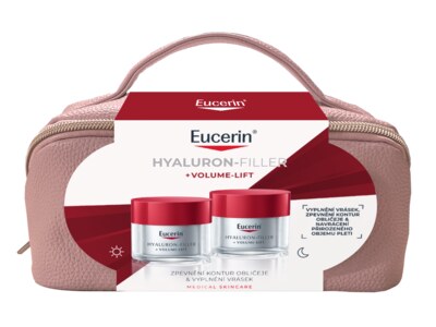 Eucerin Hyaluron-Filler + Volume-Lift Dárkový set 2 ks Eucerin Hyaluron-Filler + Volume-Lift Dárkový set 2 ks