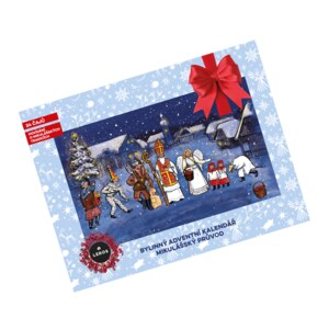 Leros Bylinný adventní kalendář Mikulášský průvod 24 sáčků Leros Bylinný adventní kalendář Mikulášský průvod 24 sáčků