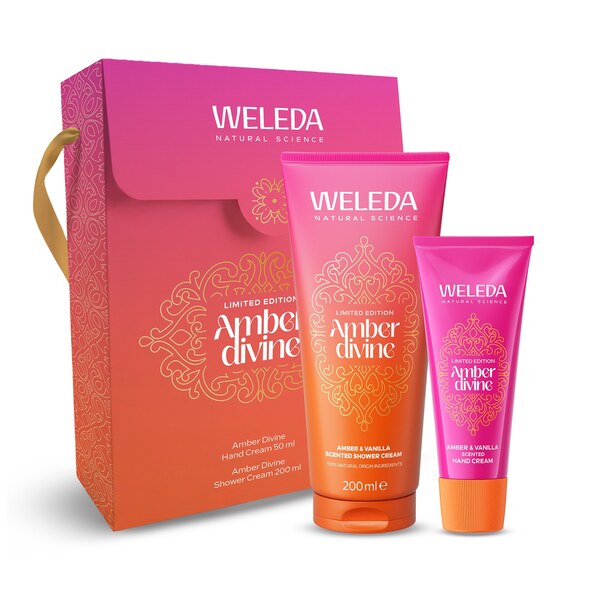 Weleda Amber Divine Limited Edition dárkový set 2 ks Weleda Amber Divine Limited Edition dárkový set 2 ks