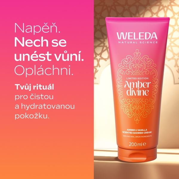 Weleda Amber Divine Limited Edition dárkový set 2 ks Weleda Amber Divine Limited Edition dárkový set 2 ks