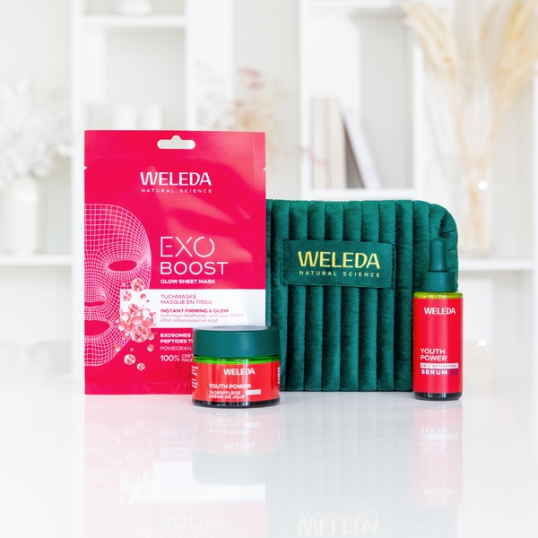 Weleda Astaxanthin Radiance Ritual dárkový set 3 ks Weleda Astaxanthin Radiance Ritual dárkový set 3 ks