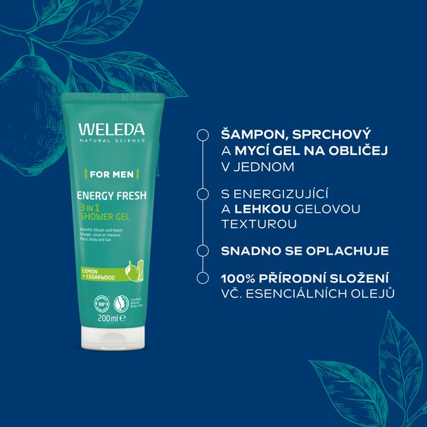 Weleda Men Refresh dárkový set 2 ks Weleda Men Refresh dárkový set 2 ks
