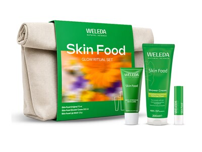Weleda Skin Food Glow Ritual dárkový set 3 ks