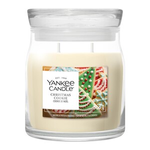 Yankee Candle Signature svíčka střední 2 knoty Christmas Cookie 368 g Yankee Candle Signature svíčka střední 2 knoty Christmas Cookie 368 g