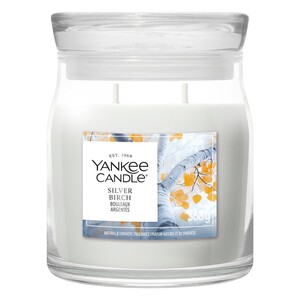 Yankee Candle Signature svíčka střední 2 knoty Silver Birch 368 g Yankee Candle Signature svíčka střední 2 knoty Silver Birch 368 g