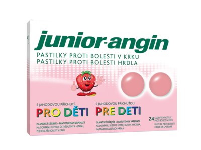 Junior-angin pro děti pastilky 24 ks