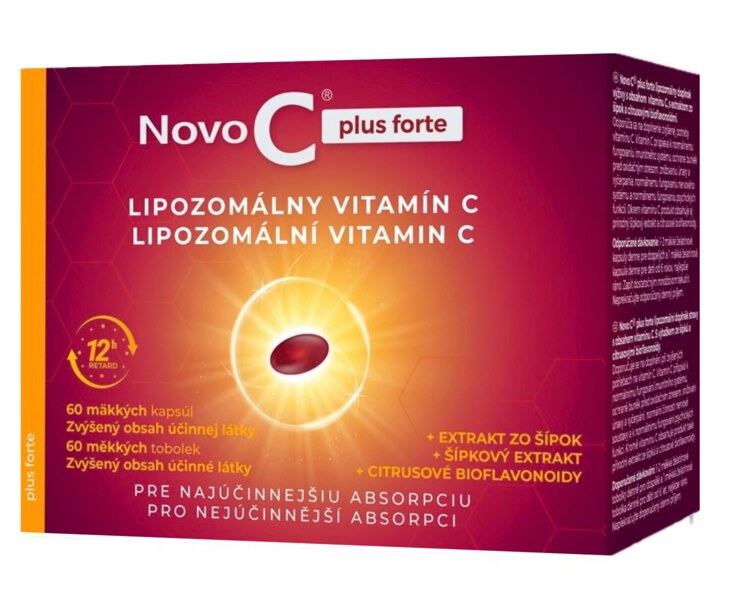 Novo C Plus Forte 60 měkkých tobolek Novo C Plus Forte 60 měkkých tobolek