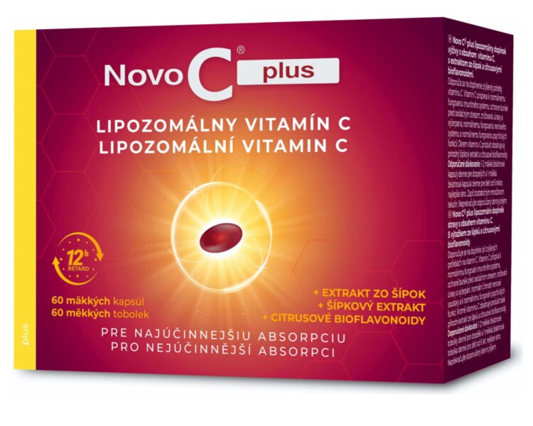Novo C Plus 60 měkkých tobolek Novo C Plus 60 měkkých tobolek