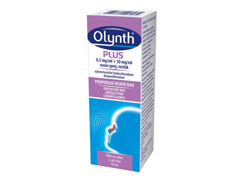 Olynth Plus 0,05% nosní sprej 10 ml Olynth Plus 0,05% nosní sprej 10 ml