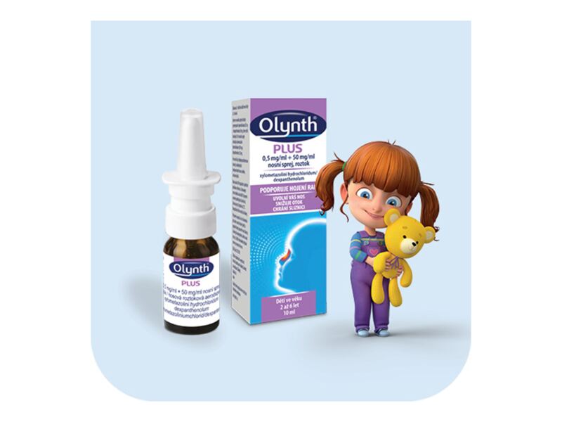 Olynth Plus 0,05% nosní sprej 10 ml Olynth Plus 0,05% nosní sprej 10 ml