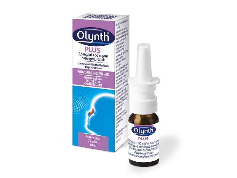 Olynth Plus 0,05% nosní sprej 10 ml Olynth Plus 0,05% nosní sprej 10 ml
