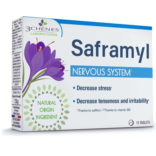 3Chénes Saframyl na zklidnění nervového systému 15 kapslí