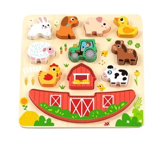 2Kids Toys Balanční puzzle farma 2v1 12 ks 2Kids Toys Balanční puzzle farma 2v1 12 ks