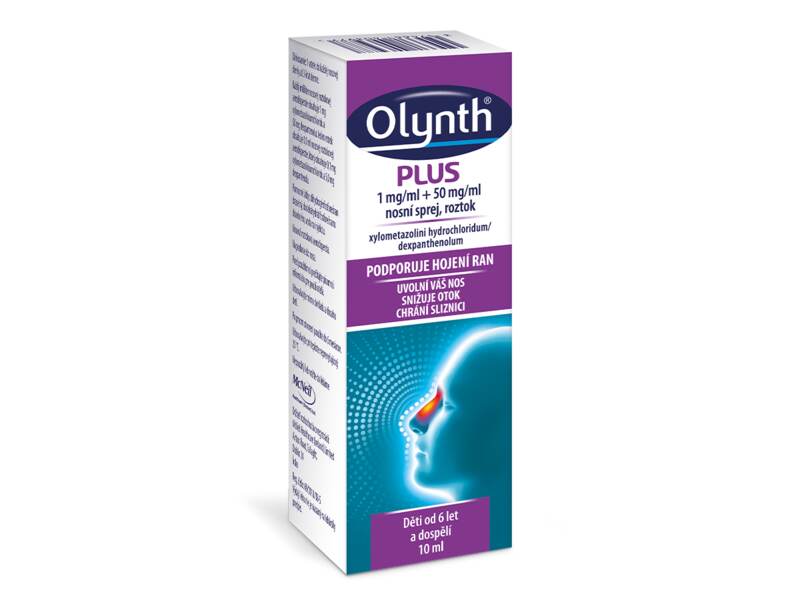Olynth Plus 0,1% nosní sprej 10 ml