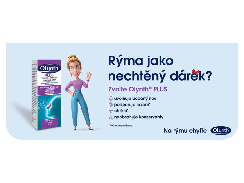 Olynth Plus 0,1% nosní sprej 10 ml