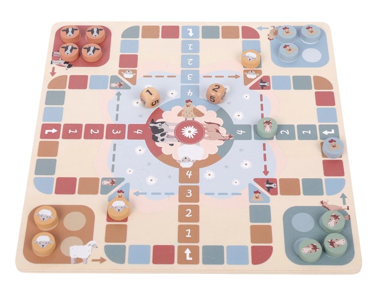 2Kids Toys Cestovní Člověče nezlob se + husí hra 2v1 1 ks 2Kids Toys Cestovní Člověče nezlob se + husí hra 2v1 1 ks