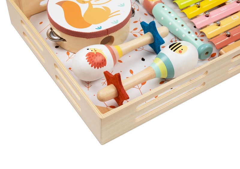 2Kids Toys Hudební set lesní zvířátka 7 ks 2Kids Toys Hudební set lesní zvířátka 7 ks