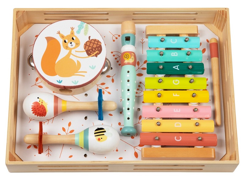 2Kids Toys Hudební set lesní zvířátka 7 ks 2Kids Toys Hudební set lesní zvířátka 7 ks