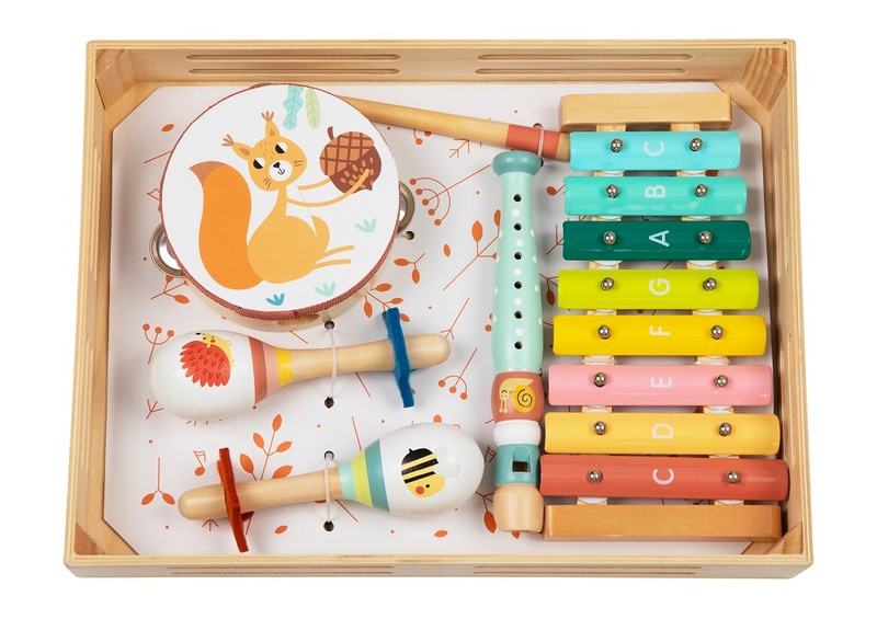 2Kids Toys Hudební set lesní zvířátka 7 ks 2Kids Toys Hudební set lesní zvířátka 7 ks