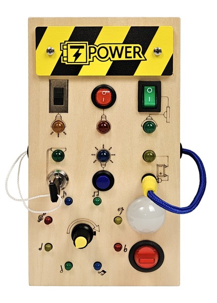 2Kids Toys LED busy board 1 ks 2Kids Toys LED busy board 1 ks