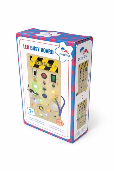 2Kids Toys LED busy board 1 ks 2Kids Toys LED busy board 1 ks