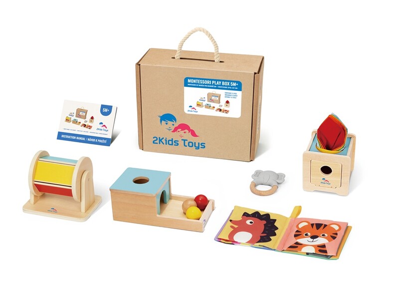 2Kids Toys Montessori set hraček pro nejmenší 13 ks 2Kids Toys Montessori set hraček pro nejmenší 13 ks
