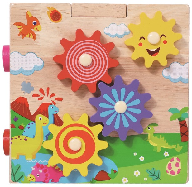 2Kids Toys Motorická kostka s labyrintem veselá zvířátka 1 ks 2Kids Toys Motorická kostka s labyrintem veselá zvířátka 1 ks