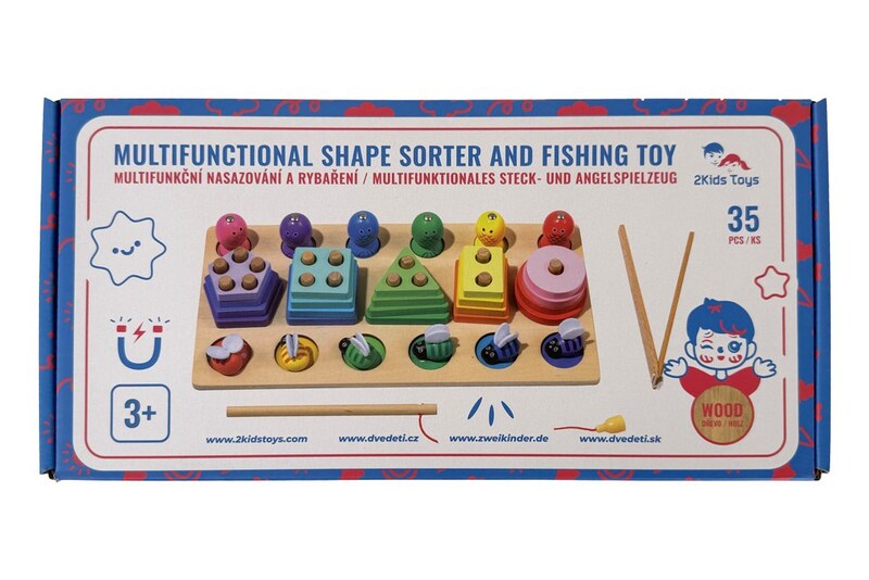 2Kids Toys Multifunkční nasazování a rybaření 35 ks 2Kids Toys Multifunkční nasazování a rybaření 35 ks