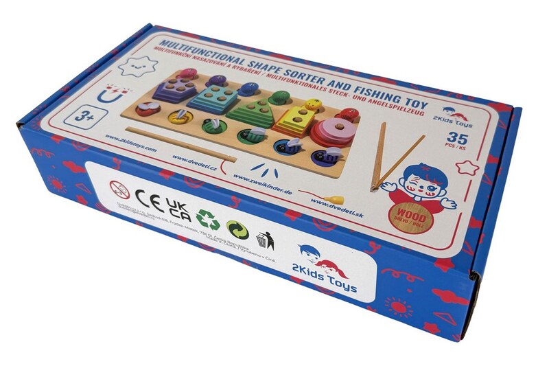 2Kids Toys Multifunkční nasazování a rybaření 35 ks 2Kids Toys Multifunkční nasazování a rybaření 35 ks