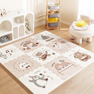 2Kids Toys Podložka na hraní zvířecí párty 9 ks