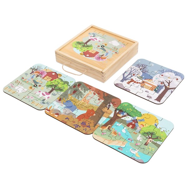2Kids Toys Puzzle čtyři roční období 66 ks 2Kids Toys Puzzle čtyři roční období 66 ks
